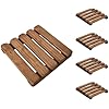 Premium Handmade Wooden Trivet Set